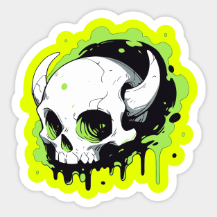 demon spell Sticker